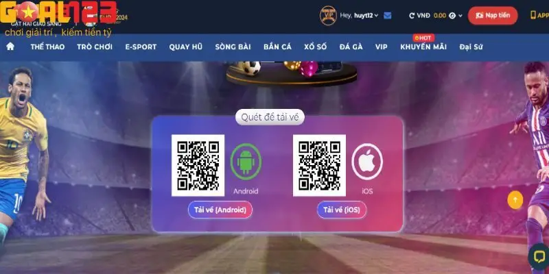 Tải app GOAL123